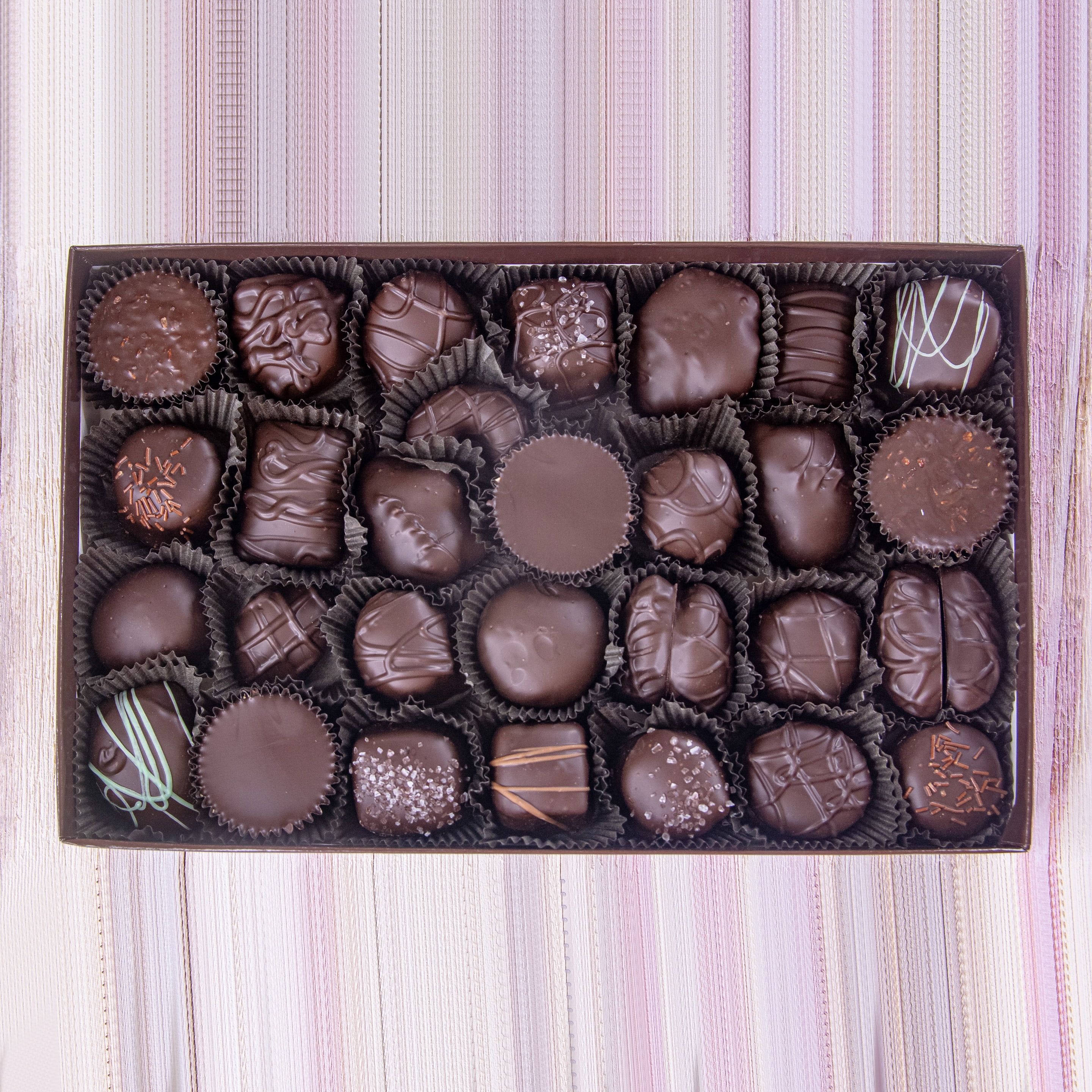 Wockenfuss Candies Deluxe Assortment - Dark - 2lb