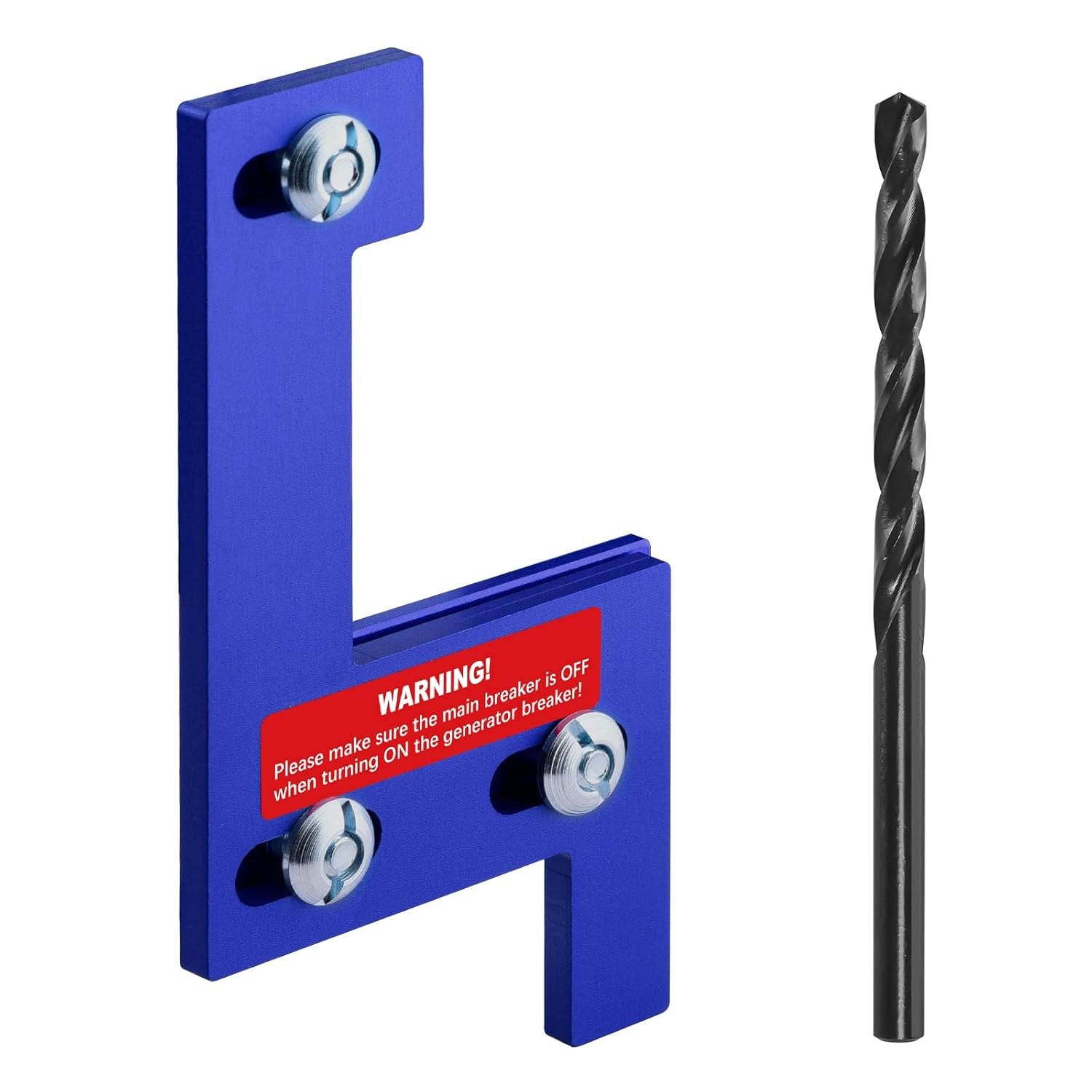 ACANORA Generator Interlock Kit for ITE, Gould, Murray, Siemens, Thomas and Betts 150-200 Amp Breaker Panel, 1 1/4 Inches Separation Between, Silver