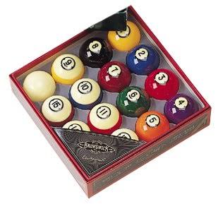 Brunswick Centennial Billiard Balls BBCENT