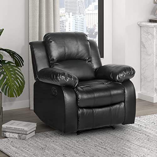 Lexicon Humphreys Wall-Hugger Manual Reclining Chair, Brown