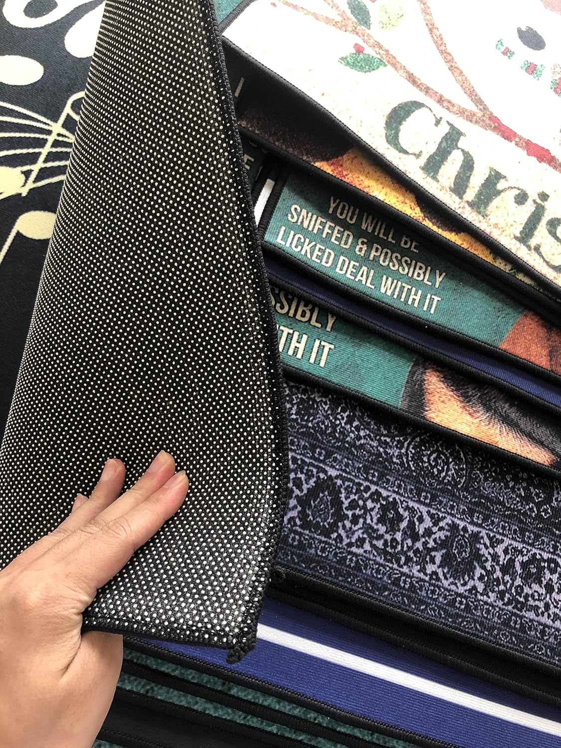 Door Mat Indoor Entrance Boxer Dog - When Visiting My House Please Remember Doormat Welcome Mat Home Decor Gift for Dog Lovers Funny Doormat Gift Idea Housewarming Gifts Home Decor