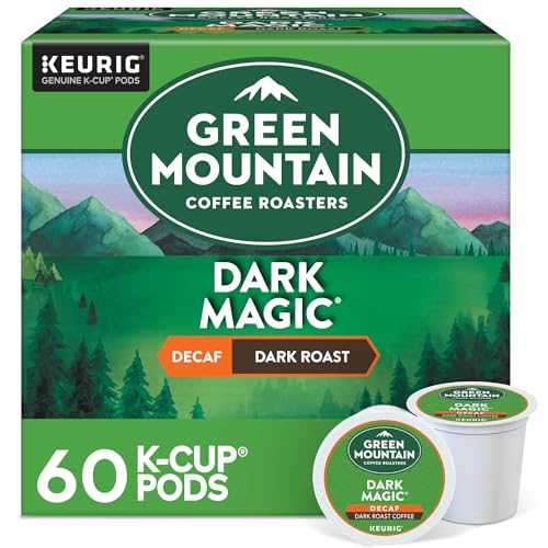 Green Mountain Coffee Roasters Dark Magic Keurig Single-Serve K-Cup Pods, Dark Roast Coffee, 72 Count
