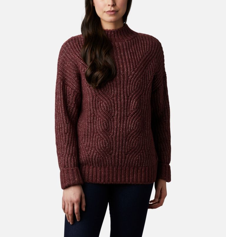Red Women's Pine Street Sweaters | BEYXAP-453