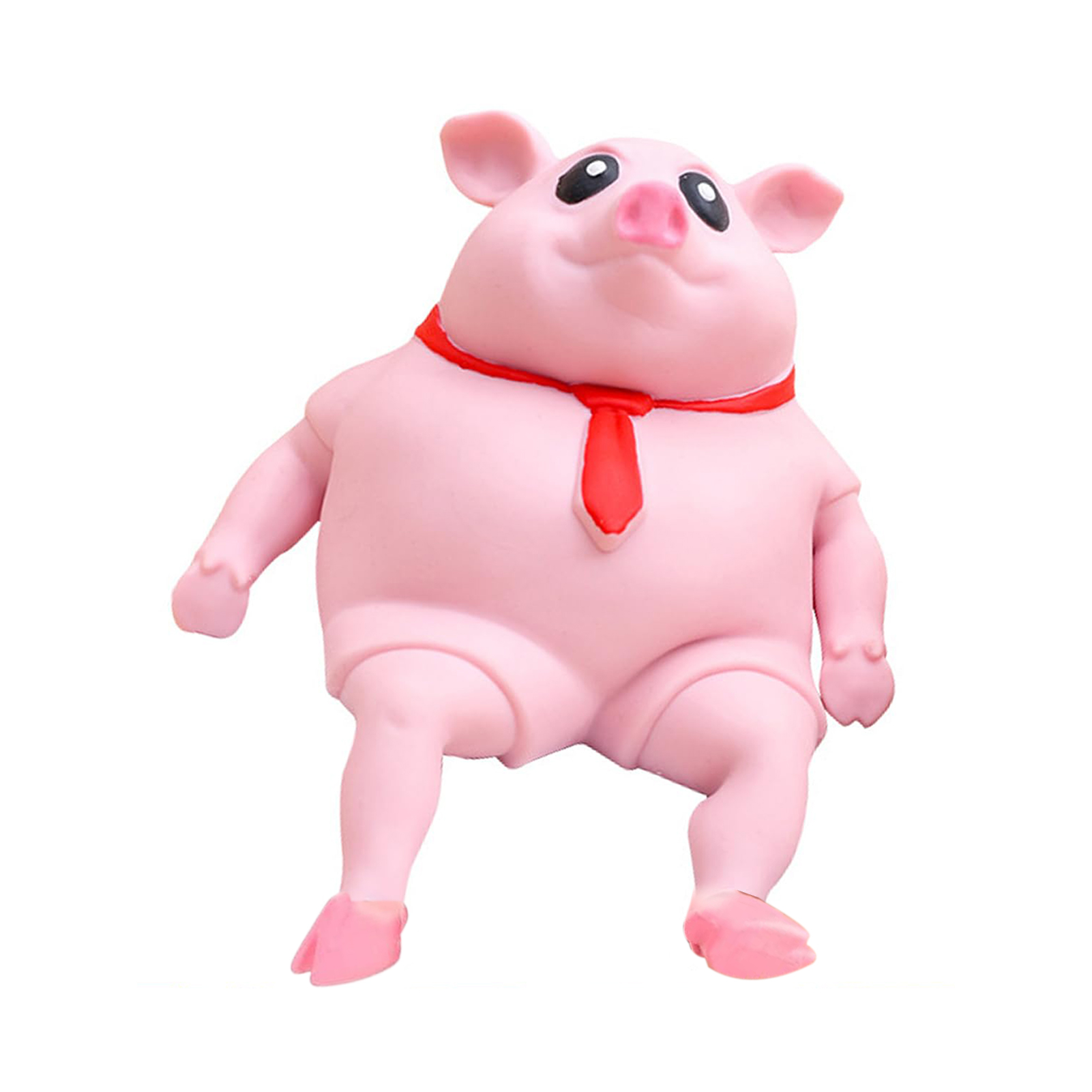 FeiraDeVaidade Pig Stress Toys,Pig Stress Toy,Pig Squeeze Toy Stress Balls,Anti-Anxiety Irritability Pig Toy