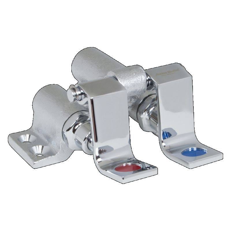 American Standard 7680.210.002 Floor Mounted Double Pedal Valve - Chrome