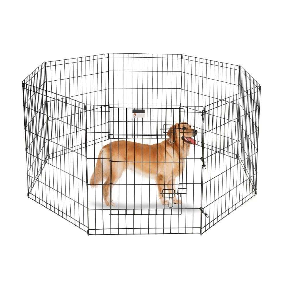 Pet Adobe Folding Metal Pet Playpen 8 Panel 959085LJO - Pet Supplies online store