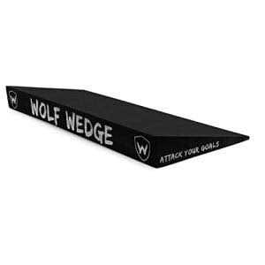 Wolf Wedge Squat Wedge Slant Board Heel Lift for Strength and Knees Over Toes - Sports Supplies Online Store