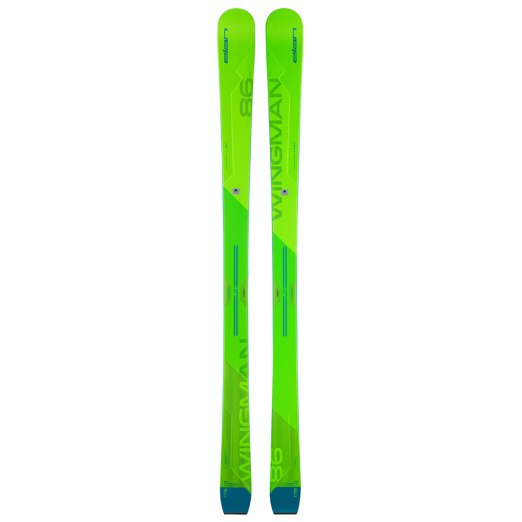 Elan Wingman 86 CTI Flat Skis &21