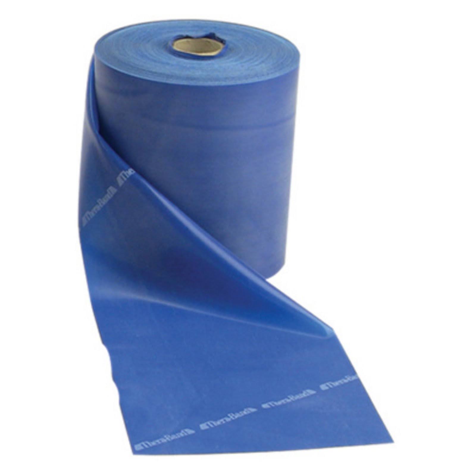 Theraband Exercise Band - Latex Free - Twin-Pak 100 Yards - Blue - Extra Heavy (2, 50-yd Boxes)