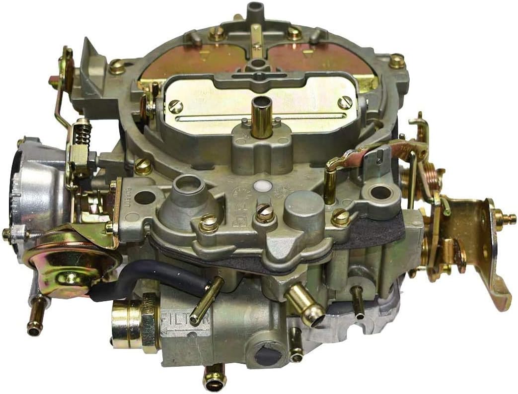 A-Team Performance - 1903GB OEM GREEN Remanufactured Rochester Quadrajet Carburetor 750 CFM 4MV - Compatible with GM Chevy Chevrolet 1975-1985 Hot Air Style Choke Carb