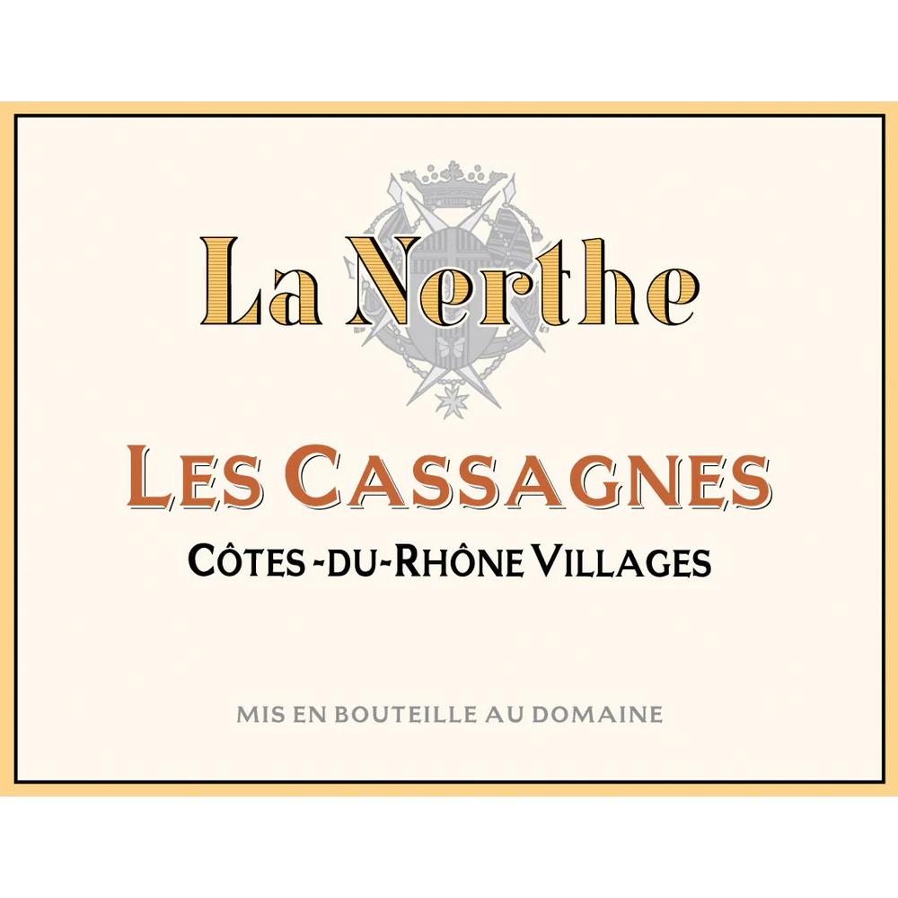 Chateau La Nerthe Les Cassagnes Cotes Du Rhone Villages Red Blend 750ml - Nestor Liquor