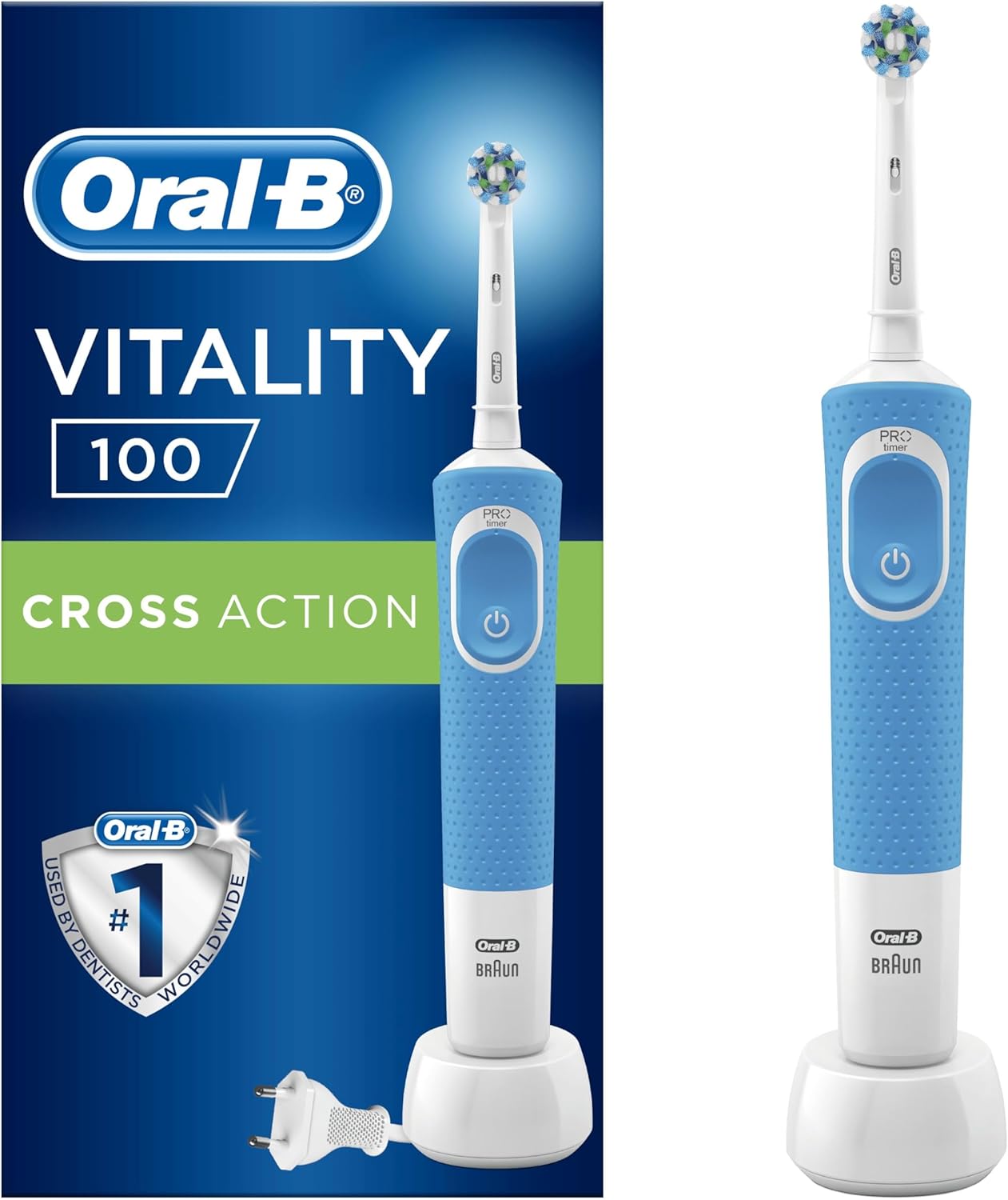 Vitality Plus by Oral-B CrossAction Electric Toothbrush