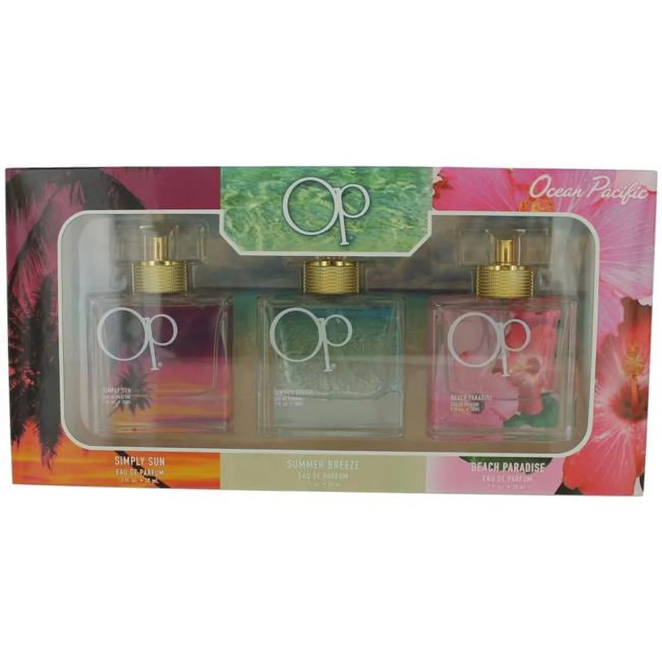 Ocean Pacific  3 Piece Fragrance Gift Collection for Women
