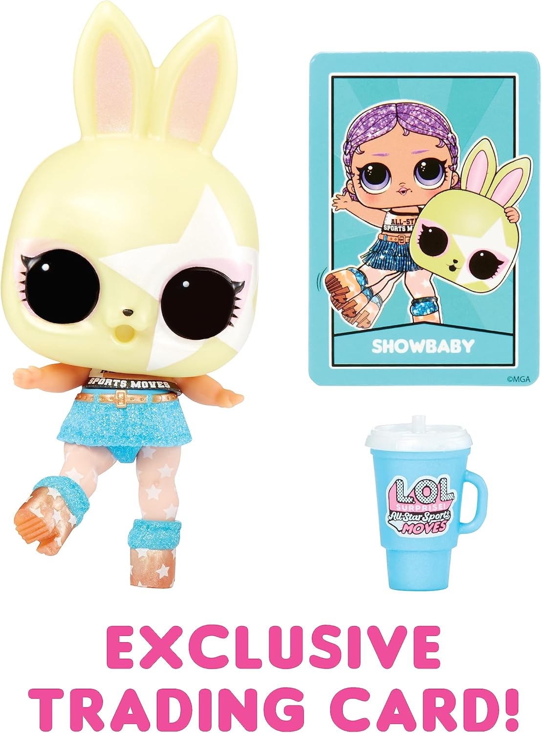 L.O.L. Surprise! All Star Sports Moves - Cheer- Surprise Doll, Theme, Cheerleading Dolls, Mix and Match Outfits, Shoes, Accessories, Limited Edition Collectible Doll Gift Girls Age 4+