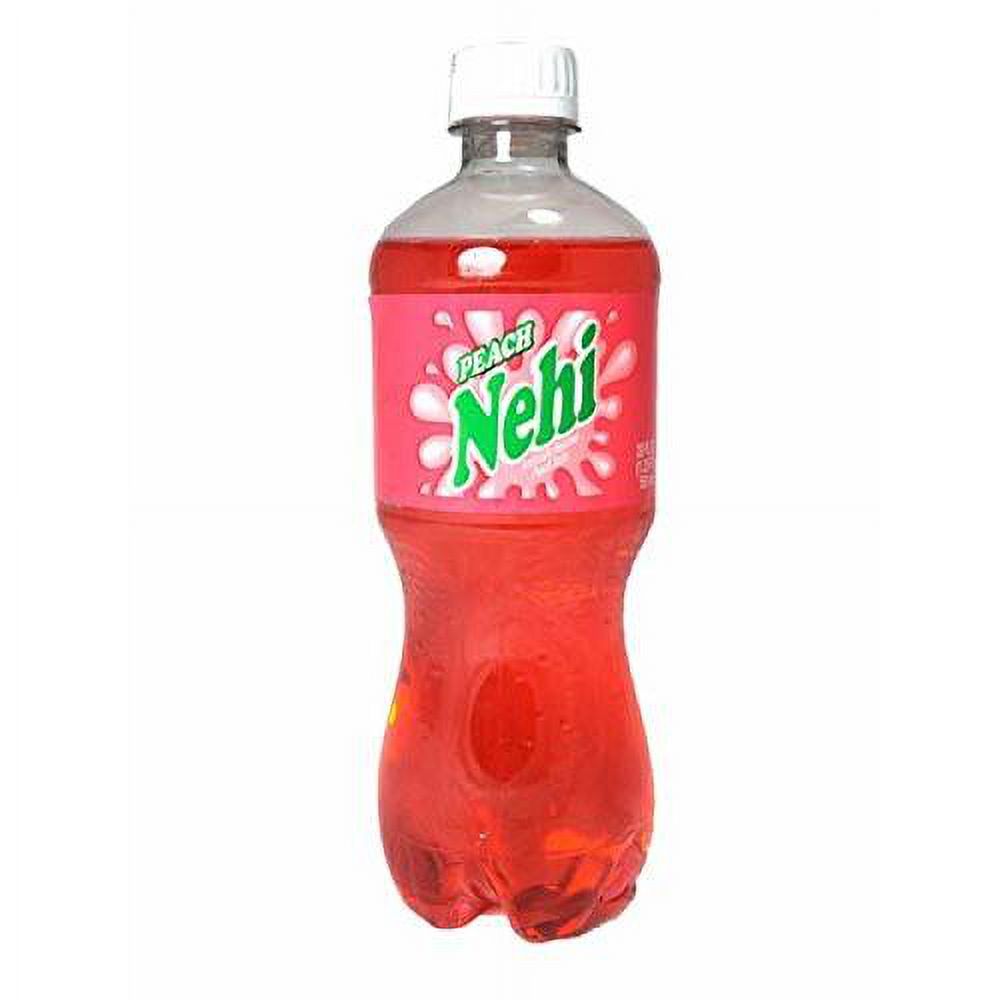Peach Soda, 20Oz Bottle (Pack Of 10, Total Of 200 Fl Oz)
