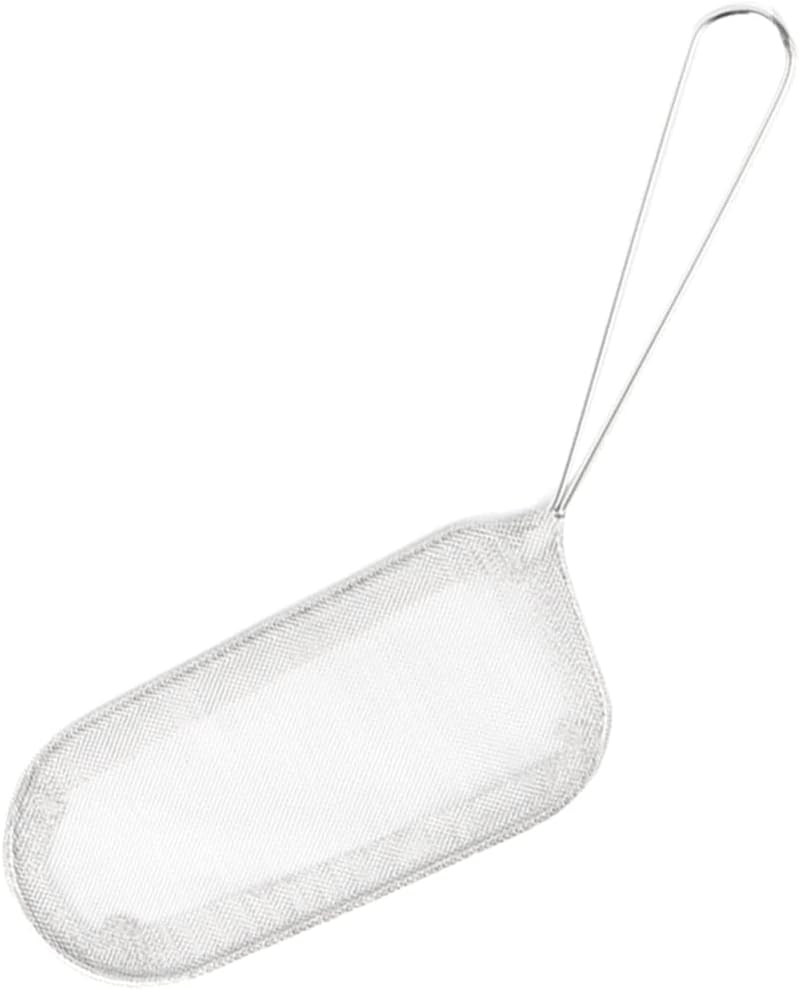 Bags for Straining, Stainless Steel Coffee Tea Brew Bags, Soup Gravy Broth Stew Bags, Fine Mesh Strainer Skimmer, Shrimp Net with Handle for Frying Baking
