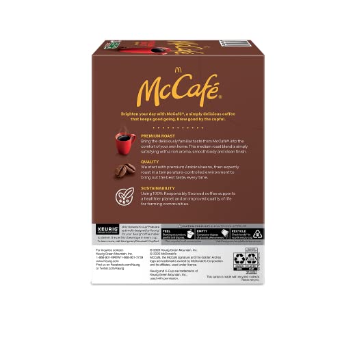 McCafe Premium Roast Coffee, Keurig Single Serve K-Cup Pods, Medium Roast, 96 Count