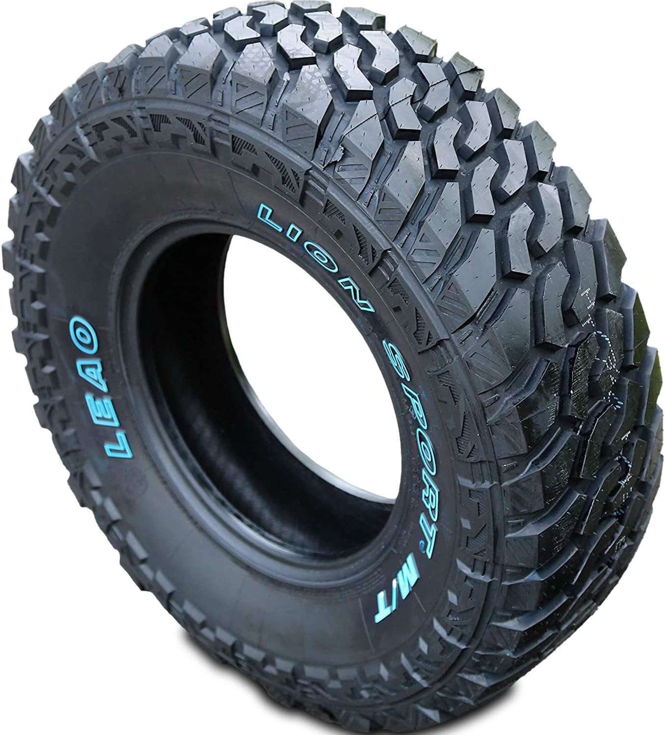 Leao Lion Sport MT Mud Off-Road Light Truck Radial Tire-35X12.50R17 35X12.50X17 35X12.50-17 121Q Load Range E LRE 10-Ply OWL Outlined White Letters