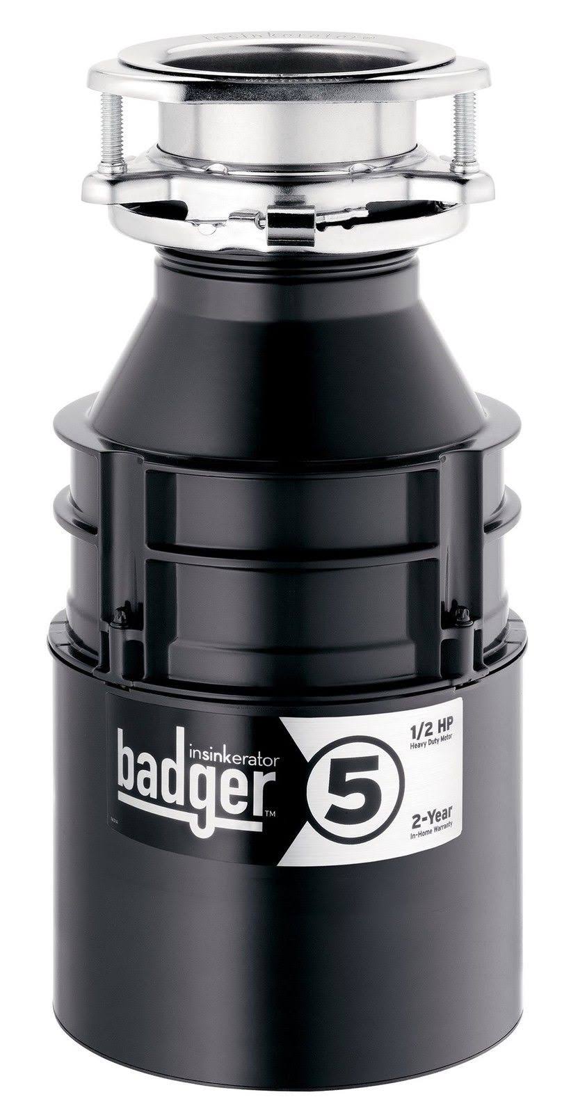 Insinkerator Badger 5 1/2 HP Food Waste Disposer