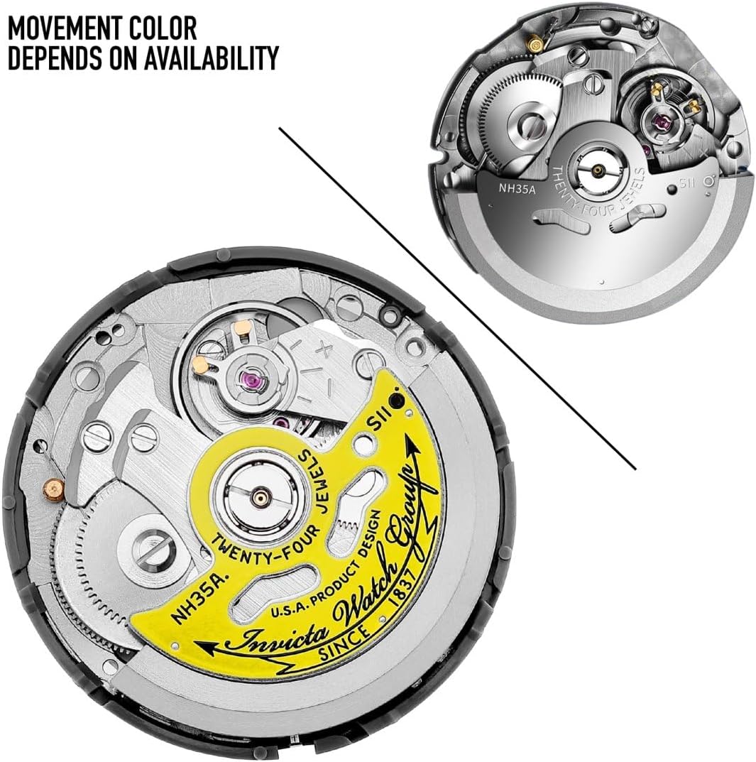 Invicta Pro Diver Men 42mm Stainless Steel Steel Black dial NH35A Automatic