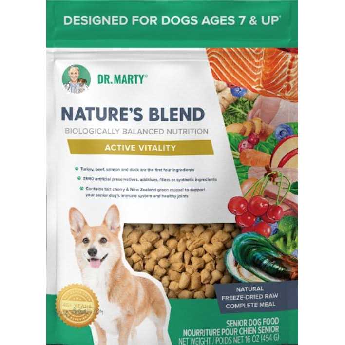Dr. Marty Nature's Blend Active Vitality Freeze Dried Raw Dog Food - Pet Supplies online store