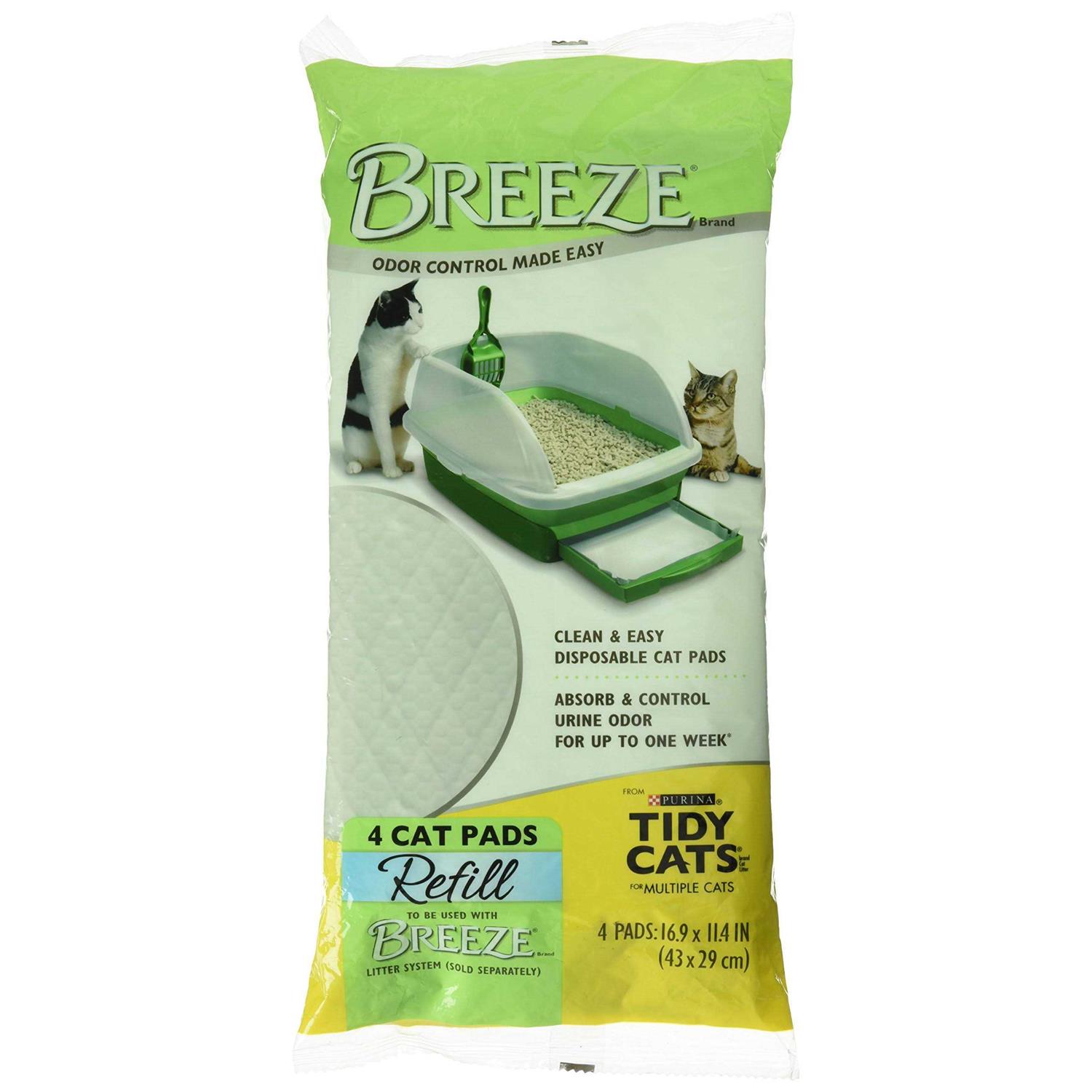 Tidy Cats Breeze Cat Pads Refill pack - Pet Supplies online store
