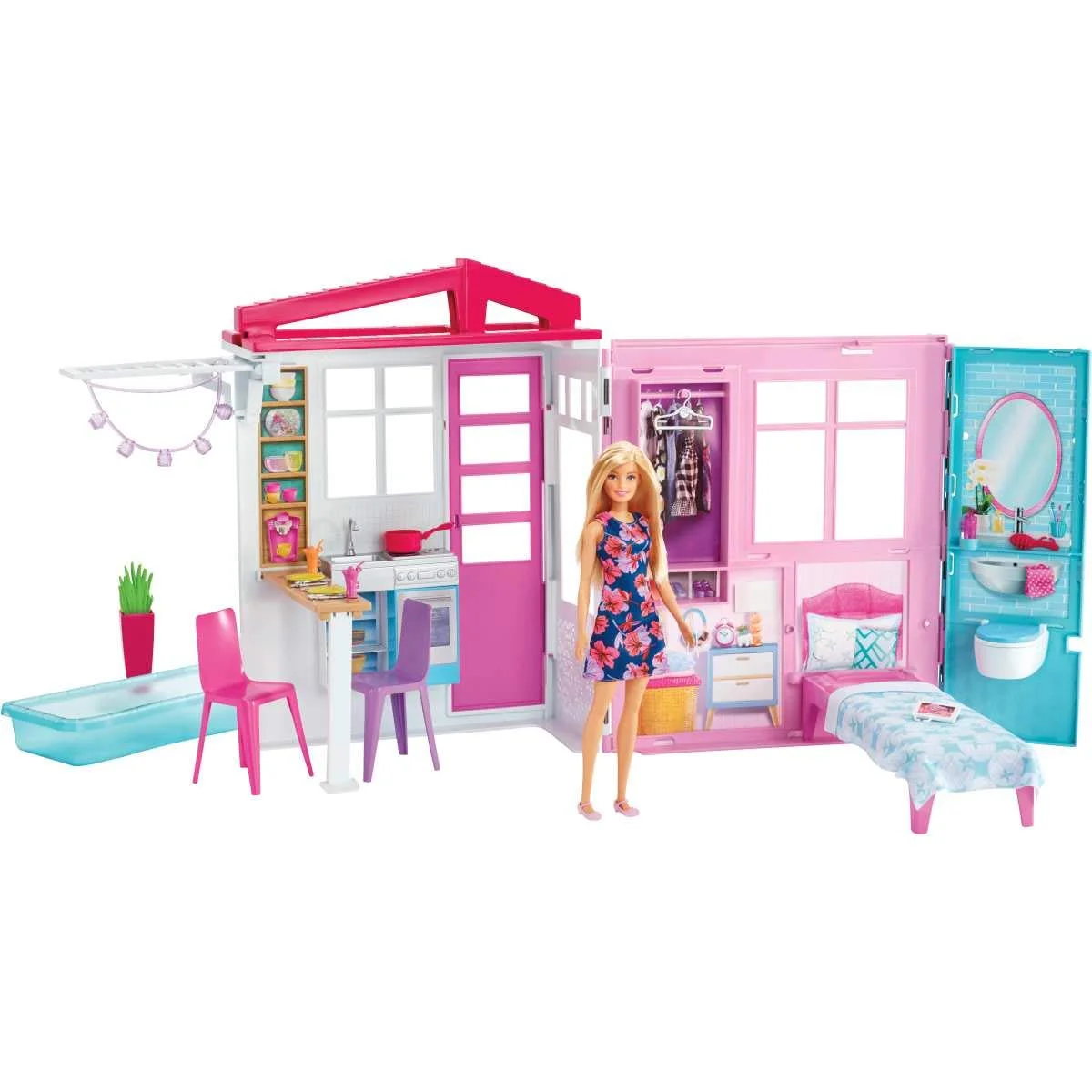 Barbie House and Doll