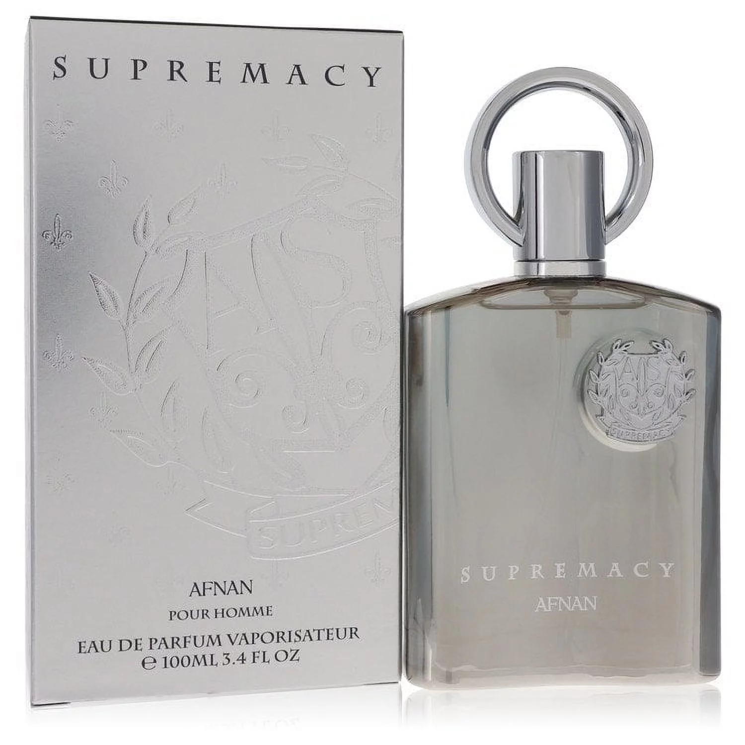 Supremacy Silver by Afnan Eau De Parfum Spray 3.4 oz for Male