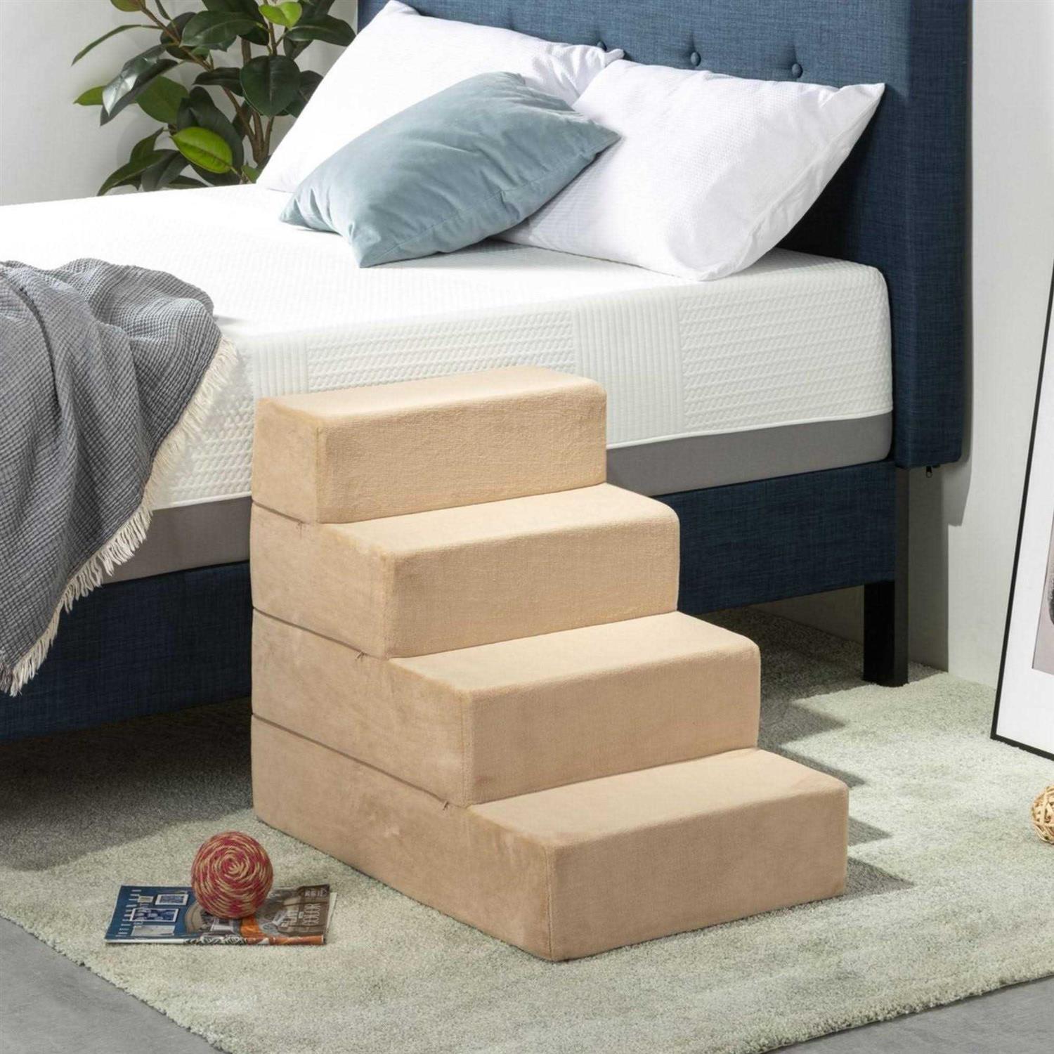 Zinus Foam 13”-24” Comfort Pet Stairs - Pet Supplies online store