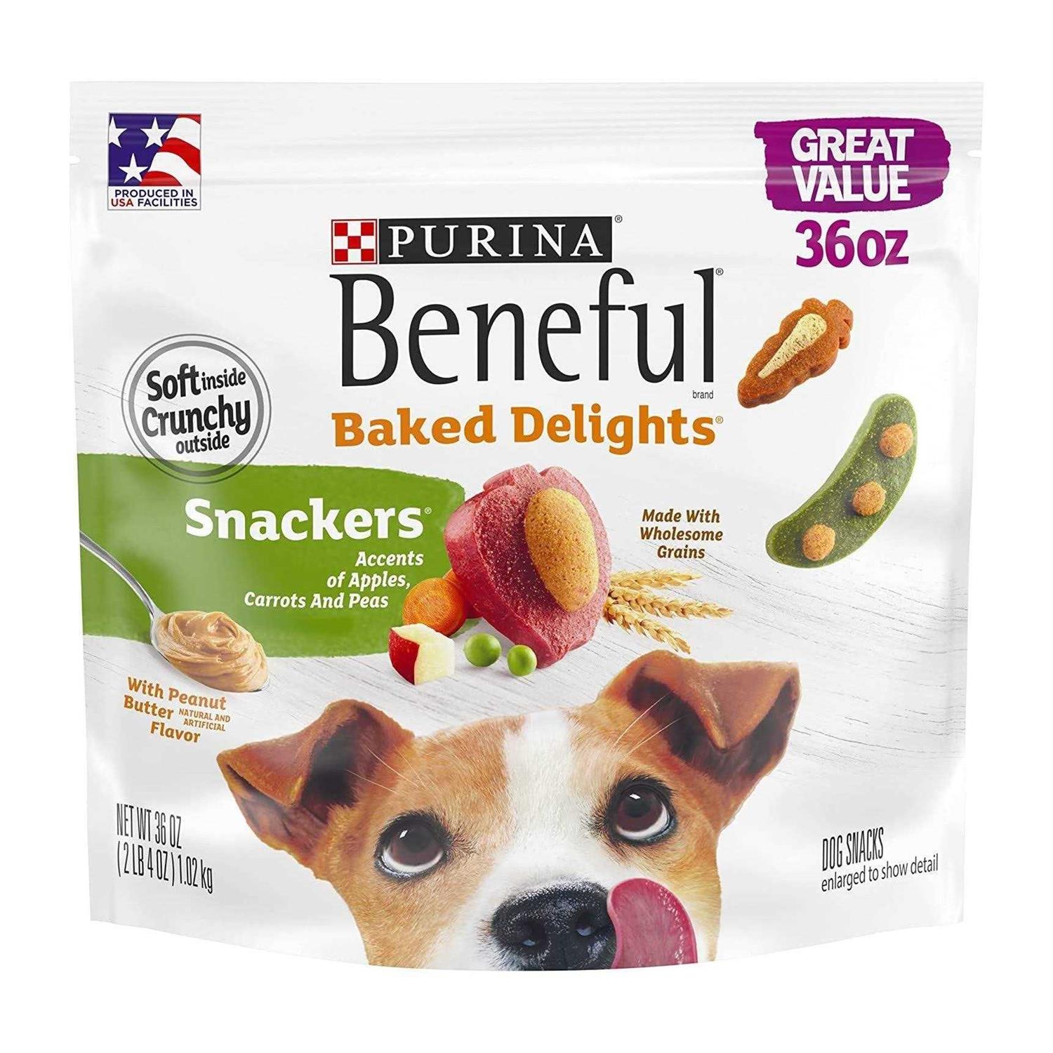 Purina Beneful Baked Delights Snackers Dog Treats - Pet Supplies online store