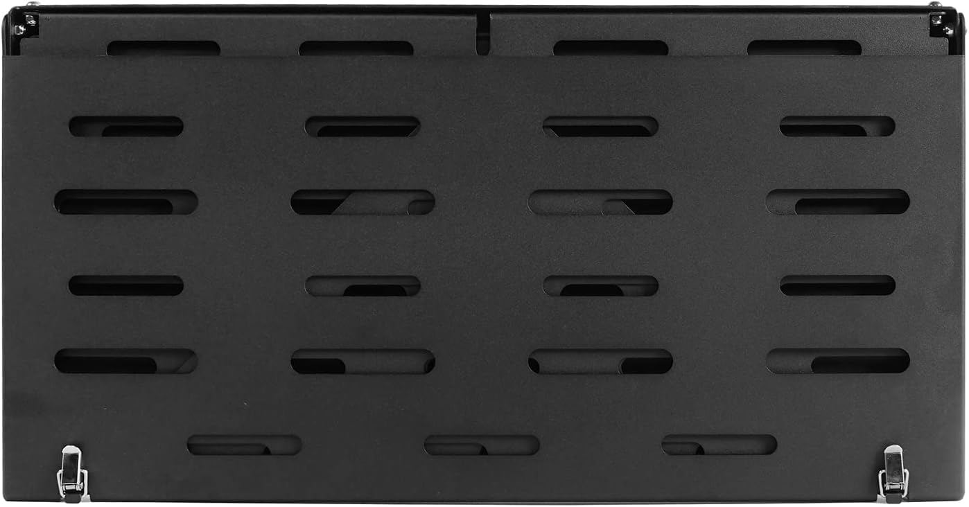 Hooke Road 2-Tier Wrangler Tailgate Table Foldable Camping Cargo Shelf Compatible with Jeep Wrangler JK & JL & Unlimited 07-22