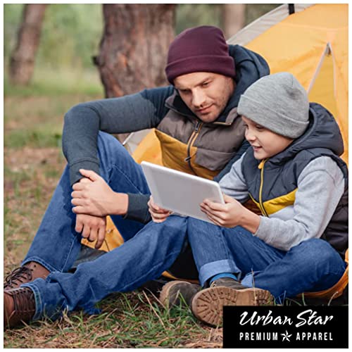 Urban Star Mens Jeans Relaxed Fit – Straight Leg Stretch Jeans for Men – Ultimate Comfort Superflex Pants