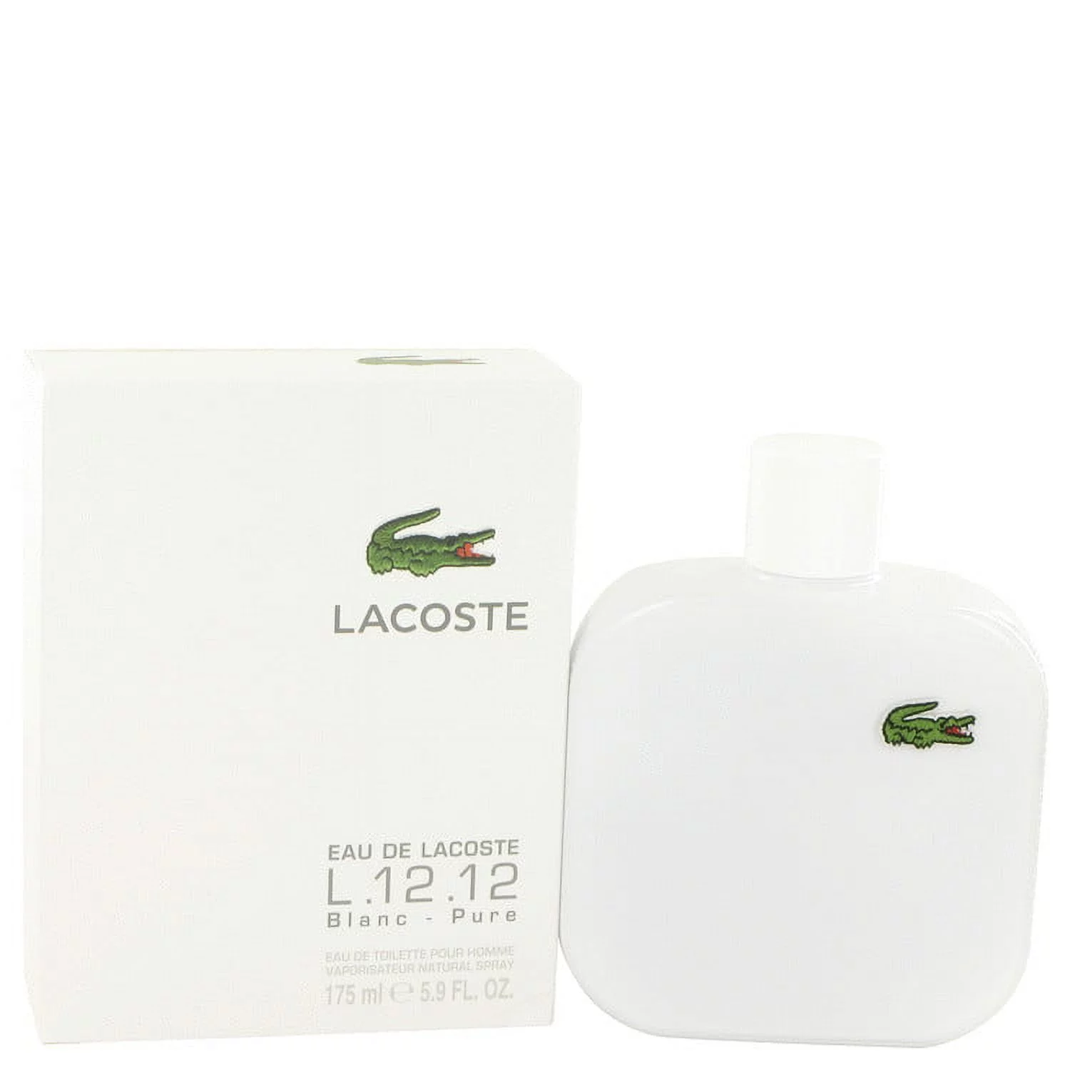 Lacoste Eau De Lacoste L.12.12 Blanc Eau De Toilette Spray By Lacoste5.9 Oz (Pack 2)