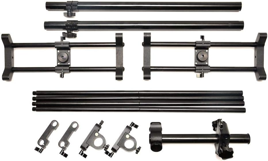 Glide Gear OH 200 Modular/Adjustable Video Camera Smartphone Overhead All Metal Flat Lay Rig Mount