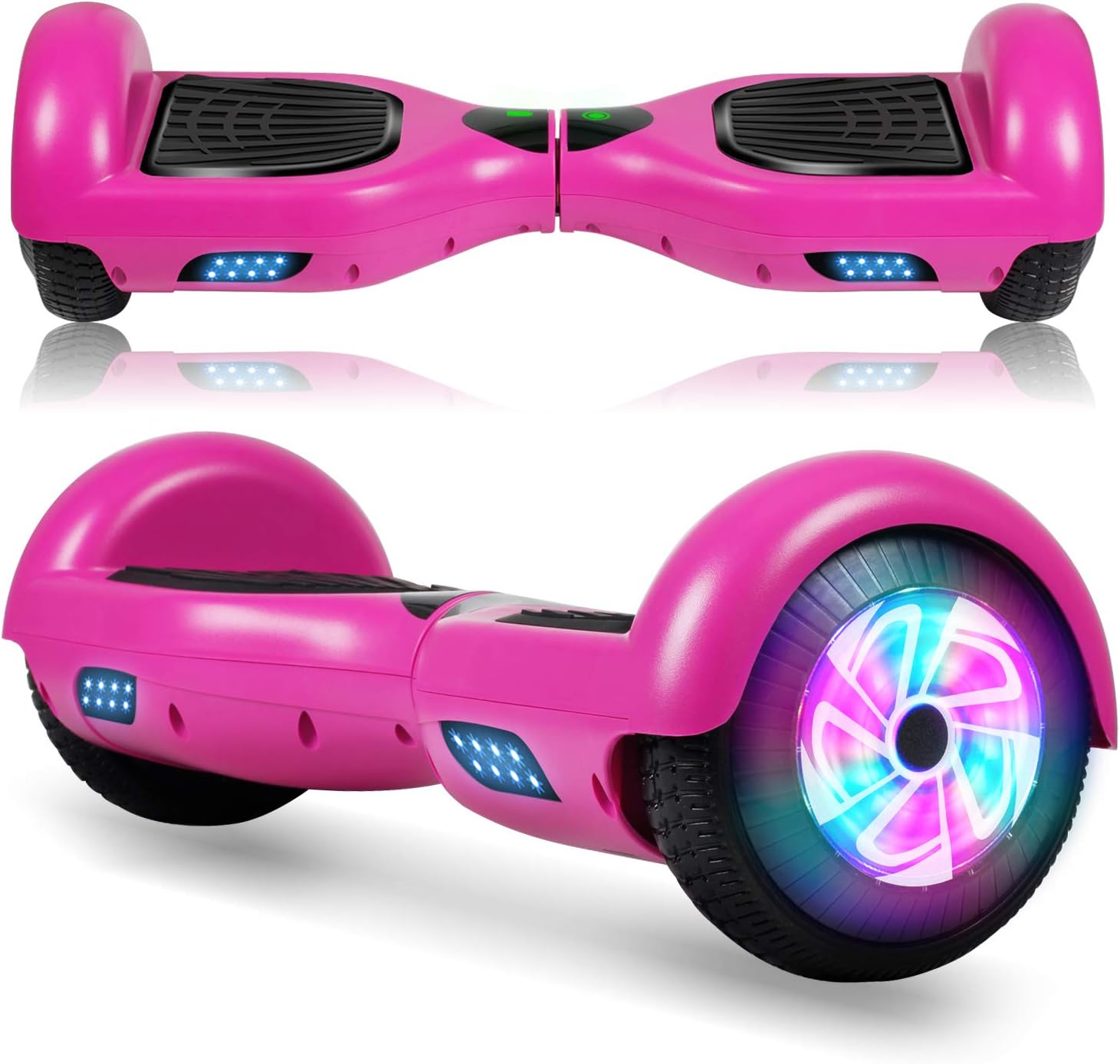 FLYING-ANT Hoverboard, 6.5 Inch Self Balancing Hoverboards with LED Lights, Hover Board for Kids Teenagers-No Bluetooth