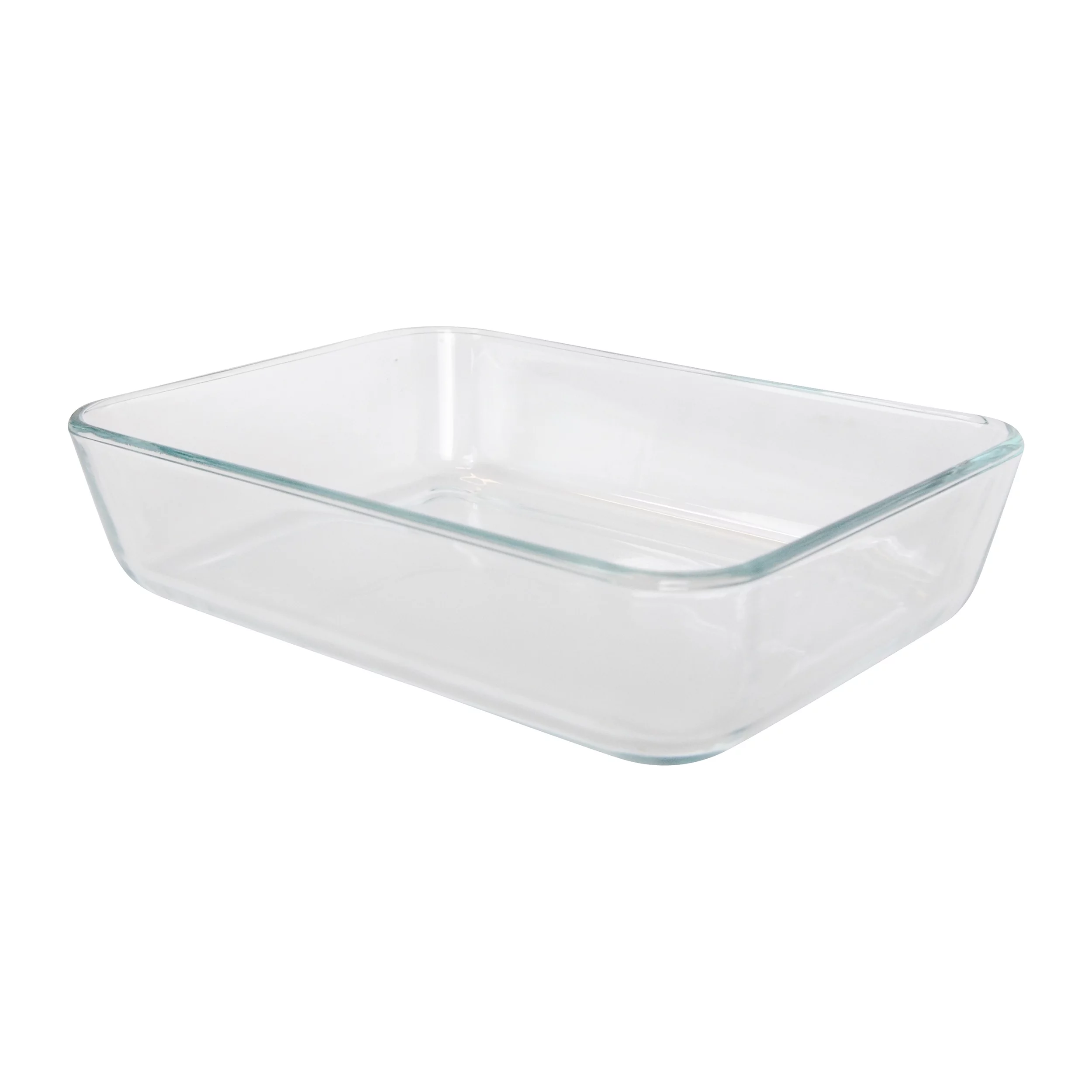 Pyrex 7210 3-Cup Rectangle Clear Glass Baking and Storage Dish (4-Pack)
