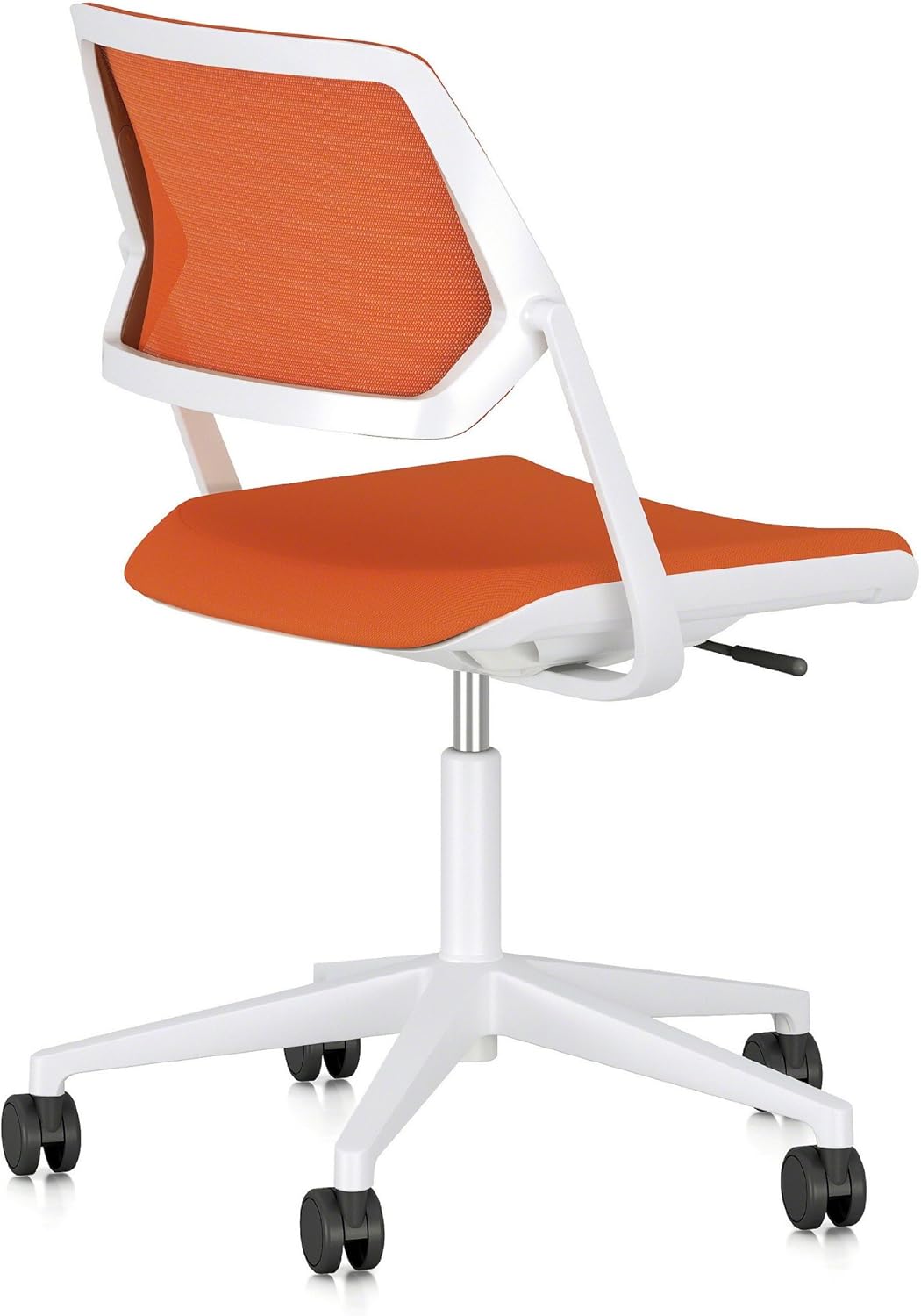Steelcase QiVi Office Chair - Gliding Seat - Hard Floor Casters - Malt - Black Base and Frame