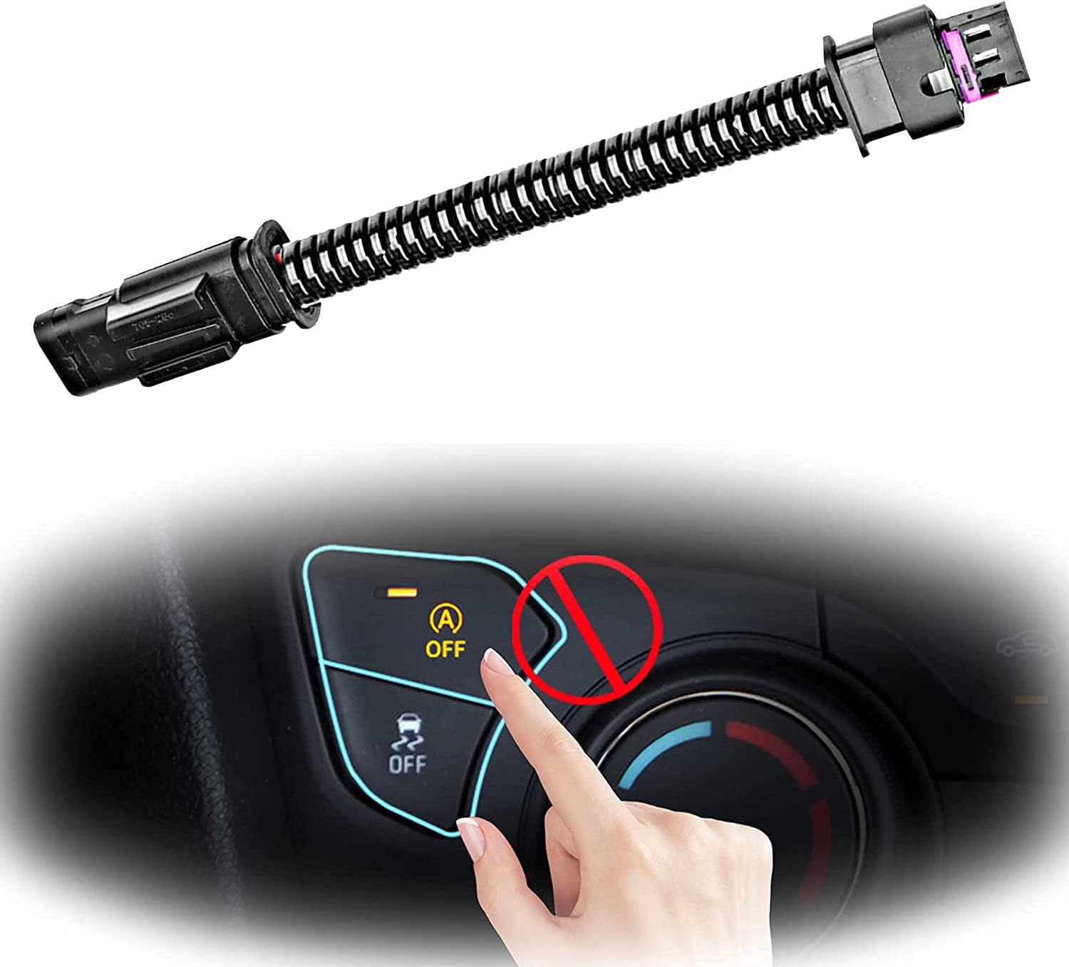 Auto Start Stop Eliminator/Delete/Disable for Chevrolet Equinox (2019-2021)/Malibu (2019-2021)/Cruze (2019-2021) and for Cadillac XT4 (2018-2021)/XT5 (2019-2021)/XT6 (2018-2021)