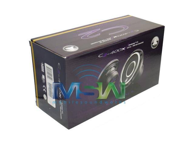 JL Audio C2-400X 2-Way Evolution C2 Series Coaxial Car Speakers