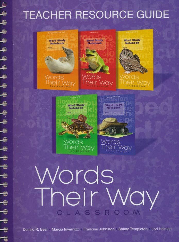 Words Their Way Classroom 2019 Student Home School Package [Book]
