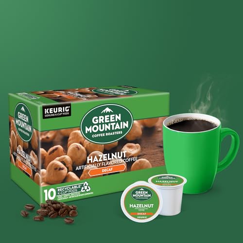 Green Mountain Coffee Roasters Hazelnut Coffee, Keurig Single-Serve K-Cup pods, Light Roast, 96 Count