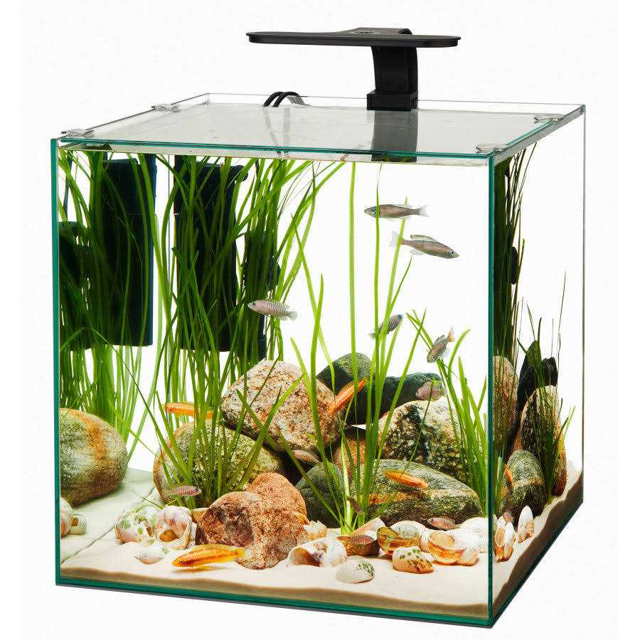 Aqueon Frameless Cube Aquarium - Pet Supplies online store