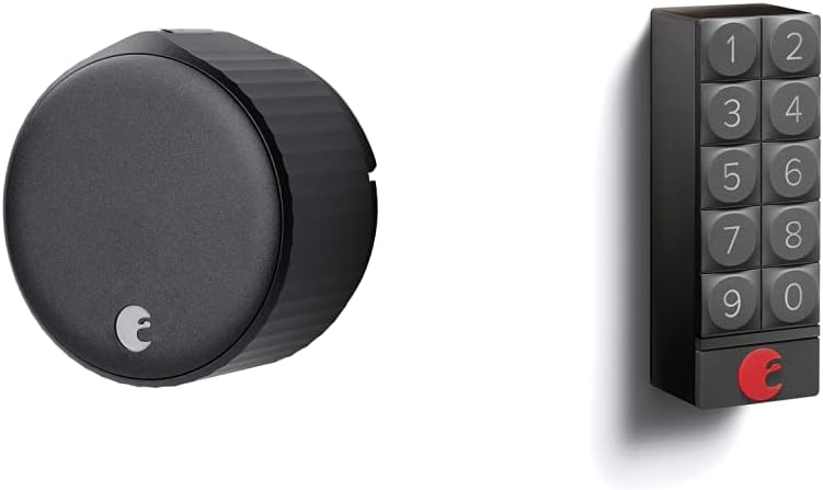 August Wi-Fi, (4th Generation) Smart Lock – Fits Your Existing Deadbolt in Minutes, Silver