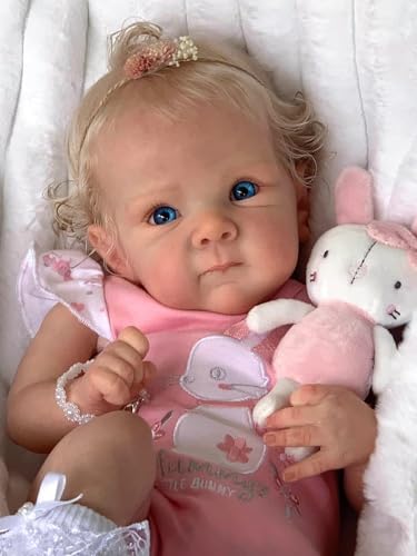Zero Pam Reborn Baby Dolls Silicone Full Body, Realistic Baby Doll, 18 Inch Anatomically Correct, Real Baby Doll That Look Real Life Reborn Dolls with Accessories