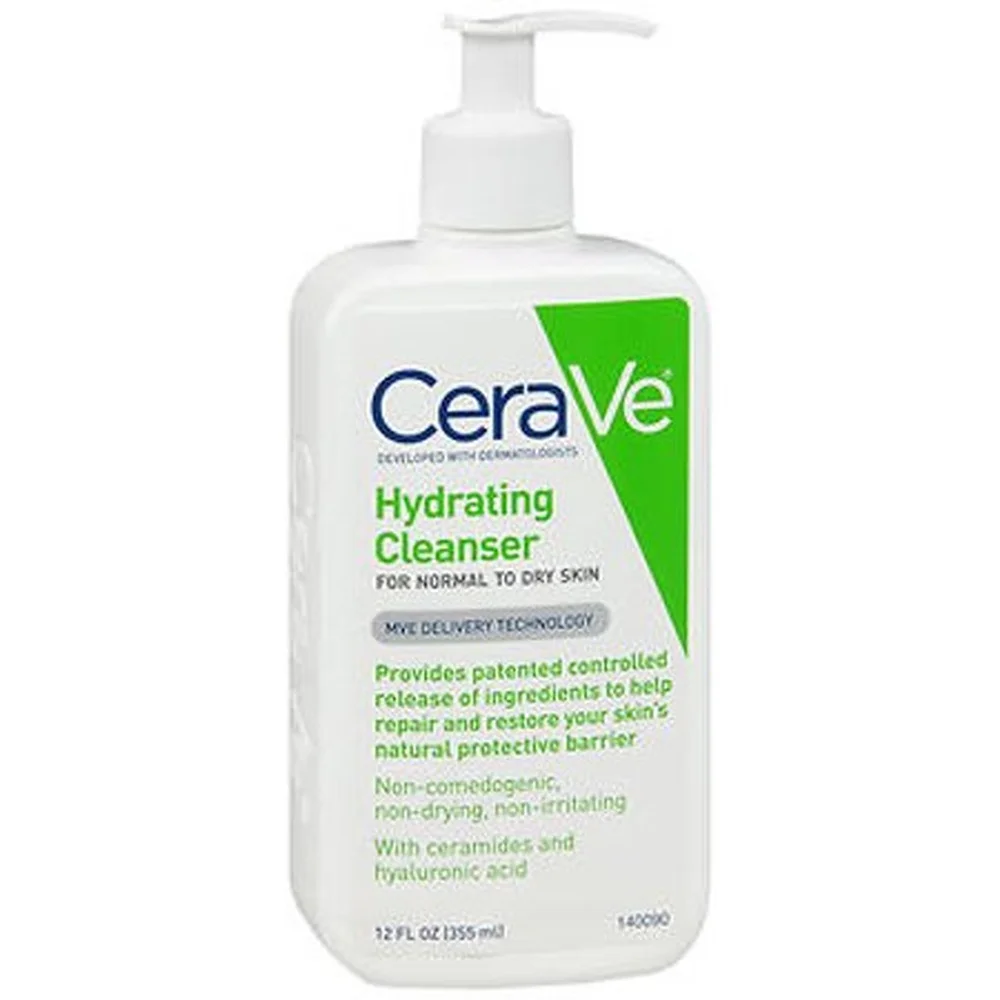 CeraVe Hydrating Facial Cleanser (Pack of 4)