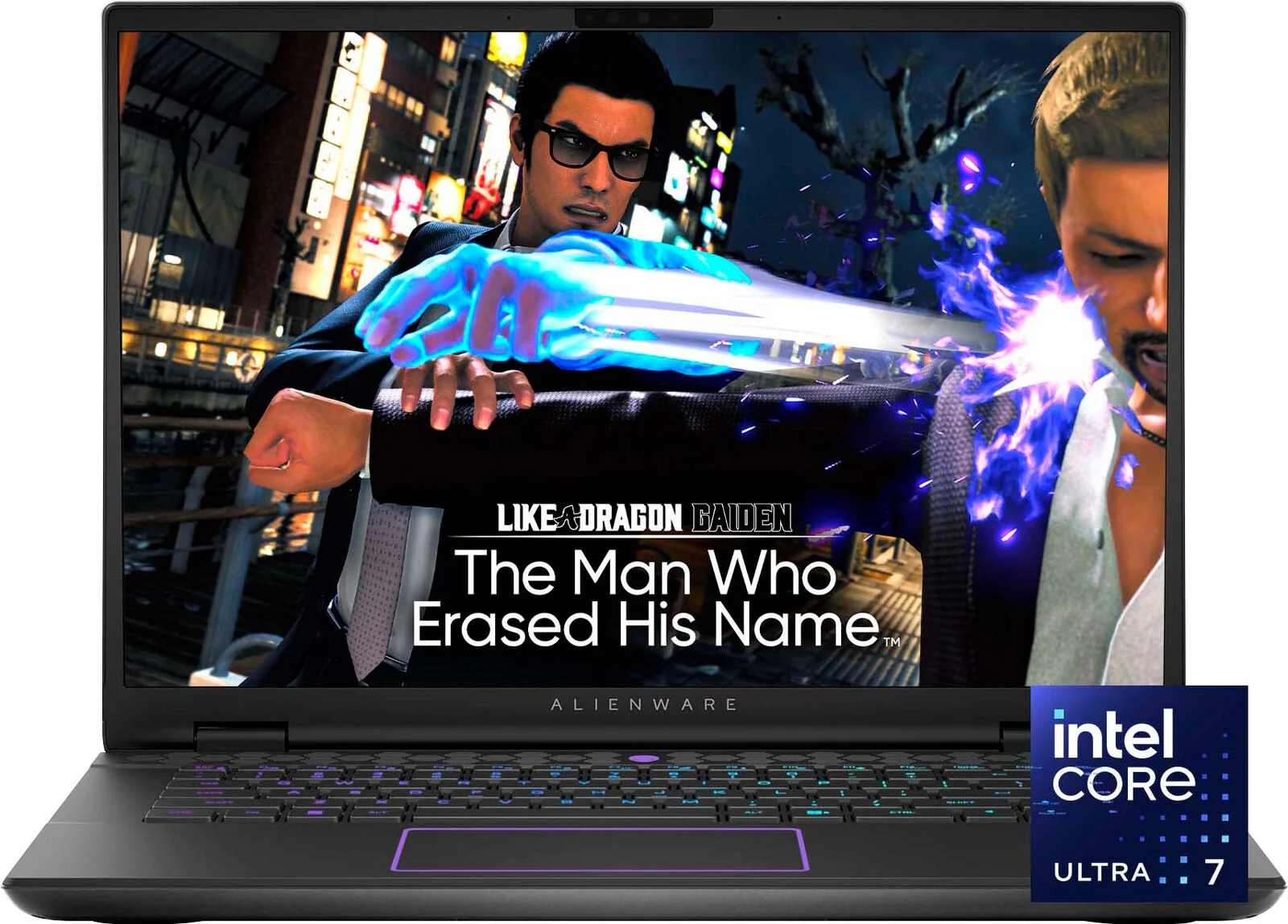 Dell Alienware - m16 R2 QHD+ 240Hz Gaming Laptop - Intel Core Ultra 7 - 16GB Memory - NVIDIA GeForce RTX 4070 - 1TB SSD - Dark Metallic Moon