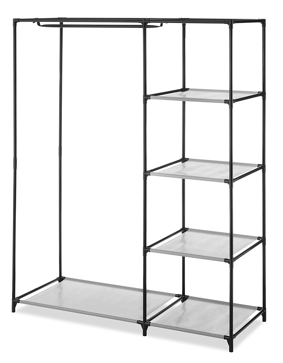 Whitmor, Inc Spacemaker Wardrobe with 5 Shelves