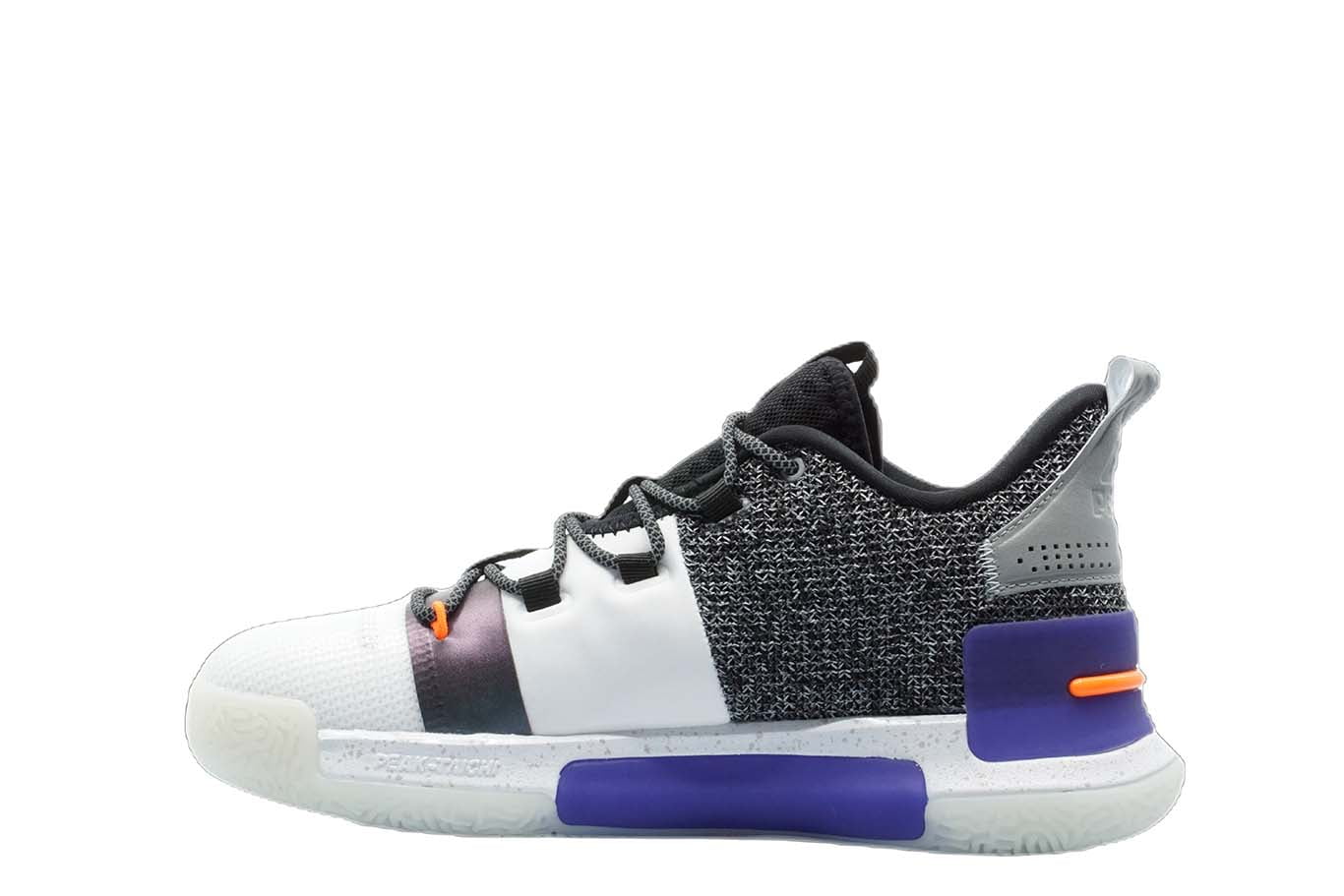 [E94451] Mens Peak Taichi Flash Lou Williams Team White Purple Basketball Shoes - 7