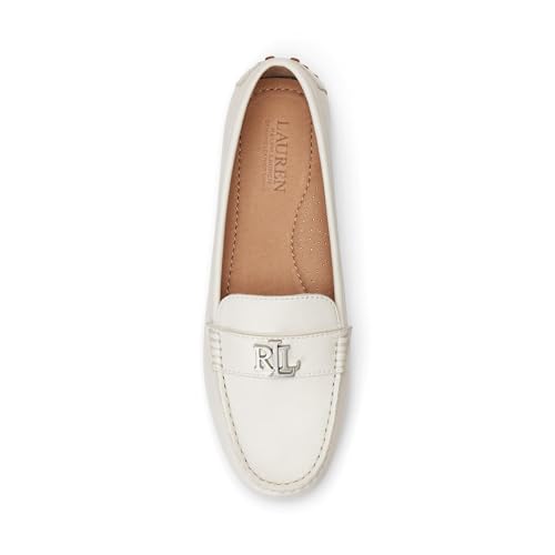 Lauren Ralph Lauren Women's Barnsbury Nappa Leather Driver Driving Style Loafer