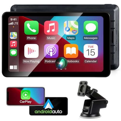 Compatible Wireless Apple CarPlay Screen fo Car, 7